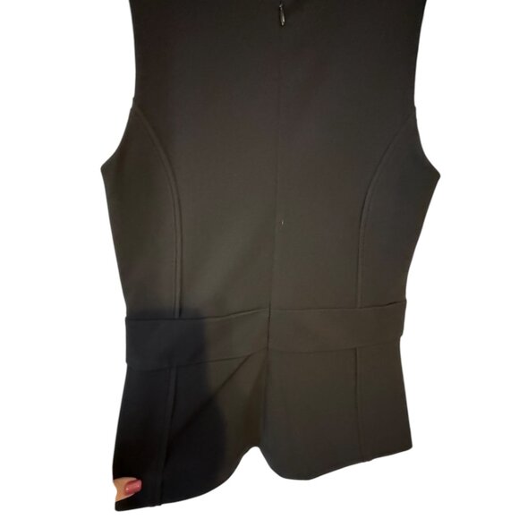 ❤️GORGEOUS SPRING/SUMMER BLACK SLEEVELESS TOP  SIZE: 0 - Picture 7 of 12